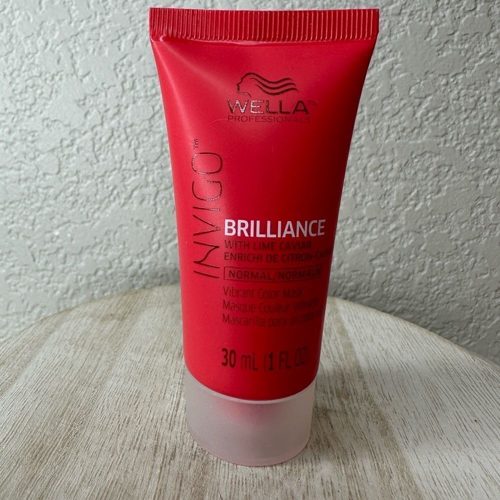 $4 πβWella Invigo Brilliance Normalβ Hair Mask /βTreatment
